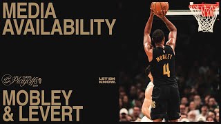 Caris LeVert and Evan Mobley  Cavs vs Celtics Post Game 2  592024 [upl. by Ame]