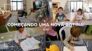 NOVOS HÁBITOS exercícios compras de mercado amp noite de autógrafo com Joshua e Noah [upl. by Anierdna]