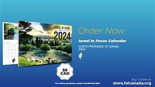 2024 Israel In Focus Calendar Canada [upl. by Winifred]