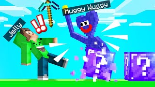 POPPY PLAYTIME Lucky Block Race in MINECRAFT [upl. by Attirb]