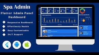 Admin Panel  Flutter Admin Panel  Flutter Web Admin Panel  Flutter Admin Dashboard [upl. by Cerelly]