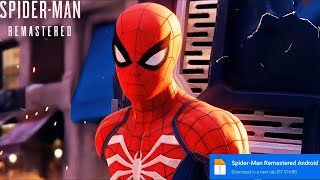 Spider Man Remastered Android Mobile  Gameplay amp Download [upl. by Enaira]