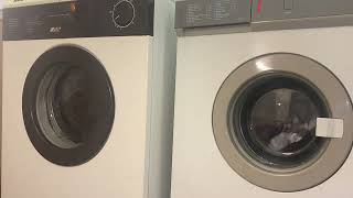 Zanussi FL 811 J White Nylon Heavy Soil vs Servis Gem 800 M318 D Prewash White Nylon [upl. by Licko]