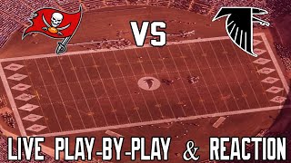 Tampa Bay Buccaneers vs Atlanta Falcons Live PlaybyPlay amp Reaction [upl. by Nuawad445]