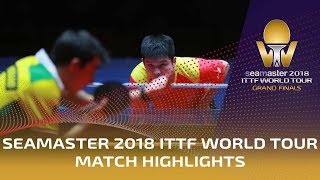 Hugo Calderano vs Fan Zhendong  2018 ITTF World Tour Grand Finals Highlights 14  FULL HD [upl. by Oniskey]