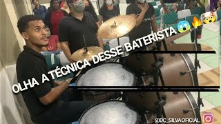 TEVE SOLO 🔥😱  AVIVANOS  A TERRA CLAMA  FOGO E GLÓRIA DRUM COVER DC SILVA [upl. by Noynek539]