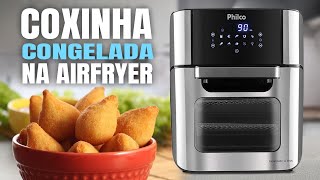 Como Fazer Coxinha de Frango Congelada na Airfryer cortes [upl. by Magdalena]