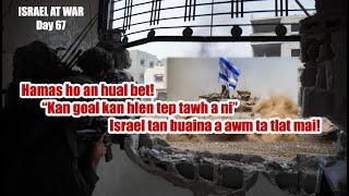 Hamas ho an hual bet ta An la inpe zut zut zel Mahse Israel tan harsatna a awm ta tlat mai le [upl. by Aubyn]