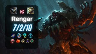 Rengar Jungle vs Master Yi  EUW LoL Challenger 1316 [upl. by Azitram]