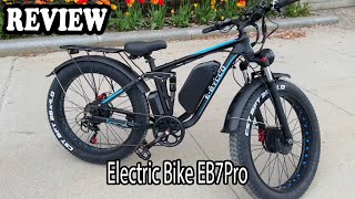 ECOCOGY Electric Bike EB7Pro Review [upl. by Old]