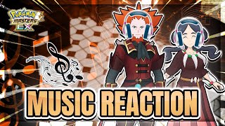 🎵 Reacting to Decisive Lysandre and Kalos Elite Four Themes  Pokemon Masters EX Music Reaction [upl. by Attenreb]