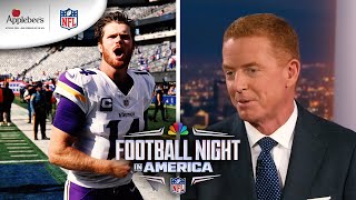 NFL Week 3 recap Ravens rip Cowboys Saquon shreds Saints Darnold shines  FNIA  NFL on NBC [upl. by Ecnerrat]