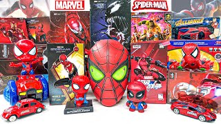 Spider Man Toy Collection Review  Marvel Popular Toy Series  The amazing SpiderMan  Unboxing ASMR [upl. by Bedwell52]