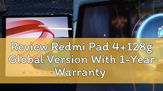 Review Redmi Pad 4128g Global Version With 1Year Warranty [upl. by Rol]