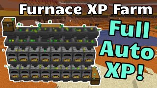 Full Auto XP Farm  Java 116 Furnace XP Farm Minecraft Java [upl. by Lisha314]