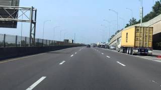 Ville Marie Expressway Autoroute 720 westbound [upl. by Ori]