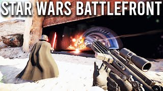 Iden Gets SURPRISED on Bespin starwars battlefront2 [upl. by Parhe]