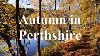 Perthshire Scotland in Glorious Autumn Colours Fall colors [upl. by Vowel]