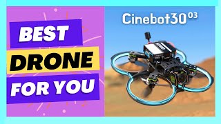 GEPRC Cinebot30 HD O3 FPV Drone System 6S 2450KV VTX O3 Air Unit 4K 60fps Video 155 Wideangle RC [upl. by Collete245]