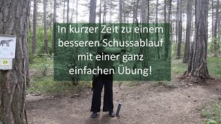 Eine ganz simple Übung für einen besseren Bewegungsablauf und mehr Ruhe beim Bogenschießen [upl. by Adnuhser]