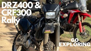 DRZ400 amp CRF300 Rally  Exploring Jarrahdale Blue Rock  Adventure [upl. by Ytsirc]