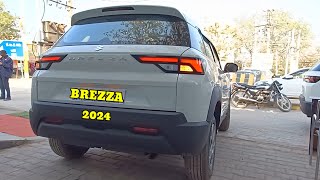 Maruti Brezza 2024 Model  कमाल ✅ Brezza lxi base model 2024 NEW PRICE on road price features [upl. by Nobel]