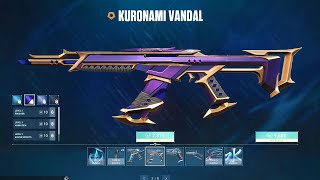 NEW Kuronami Bundle in VALORANT  Ingame [upl. by Samalla]