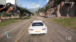 Forza Horizon 5  Alpine A110  Road Race  Steering Wheel Gameplay [upl. by Hermosa251]