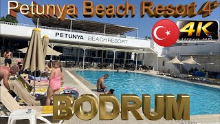 4K BODRUM PETUNYA BEACH RESORT 2023 GOOD SEA HOTEL TURKEY [upl. by Mack]