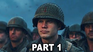 Rögtön a DDayjel kezdünk  Call of Duty WW2 1 [upl. by Hanshaw]