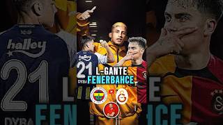 LGANTE FENERBAHÇE İÇİN DYBALA’YLA KONUŞACAK 🤔 fenerbahçe galatasaray futbol [upl. by Jemy408]