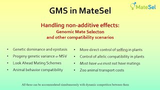 Managing nonadditive effects using the GMS facility [upl. by Auroora408]