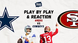 San Francisco 49ers vs Dallas Cowboys Play by Play amp Reaction Vertical [upl. by Ylak]