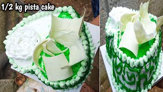 12 kg pistachio cake in tamil  homemade pista cakemonis world [upl. by Pepin]