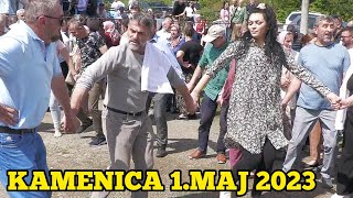 Kamenica 1maj 2023  kolo Bosančica Elma ponovo zaigrala [upl. by Rodger]