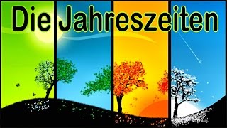 ★ Die Jahreszeiten ★ lernen  Schule  Vorschule  Kindergarten [upl. by Loram]