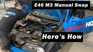 E46 M3 SMG to Manual Conversion  Brintech Customs [upl. by Elcin564]