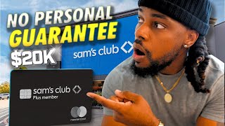 20000 Sams Club Credit Card NO PERSONAL GUARANTEE [upl. by Mcdonald337]