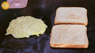 종로 3가 │ 호봉 토스트 │ Korean Street Toast │ 한국 길거리 음식 │ Korean Street Food [upl. by Jess881]