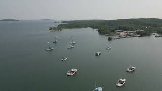 Jordan Pier Milbridge Maine Cinematic Maine Coast Drone Footage [upl. by Jamima298]