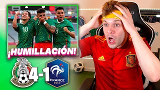 ESPAÑOL REACCIONA al MÉXICO 41 FRANCIA  Tokio 2020 [upl. by Burkle]