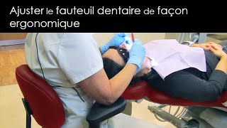 Positionner le fauteuil dentaire de façon ergonomique [upl. by Heer342]