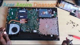 Acer Aspire E15 Disassembly Step by step Guide [upl. by Cappella854]