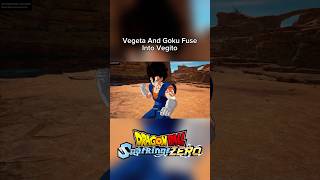 Vegeta And Goku Fuse Into Vegito sparkingzero dragonball dragonballsparkingzero shorts [upl. by Names]