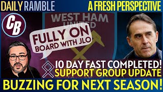 THIS IS EXCITING  CANNOT WAIT FOR NEXT SEASON  10 DAY FAST COMPLETED  SUPPORT GROUP UPDATE [upl. by Nallac]