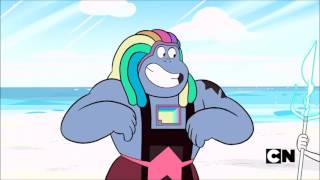 Steven Universe  The Crystal Gems Train Clip Bismuth [upl. by Mun116]