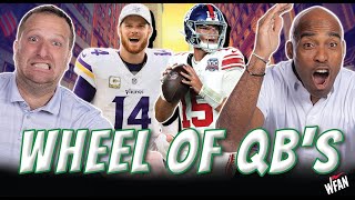 quotWheel of QBsquot Which Veteran QB Could the Giants Target [upl. by Kung]