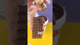 nutella icecream chocolate satisfying asmrvideos asmreating yummy relaxing trending shorts [upl. by Emse]