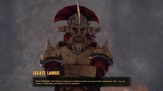 The only time Legate Lanius says a curse word  Fallout New Vegas [upl. by Pia157]