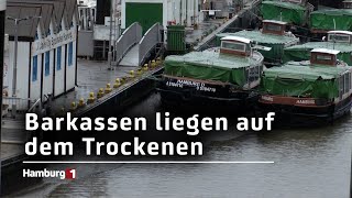 Zu wenig Wasser in der Elbe Schiffsverkehr eingeschränkt [upl. by Innus]